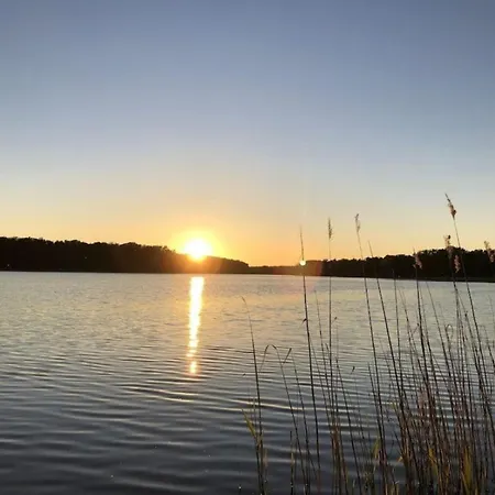 Holiday home Reetdach Am Luebbesee Sauna Bootsteg Neu *